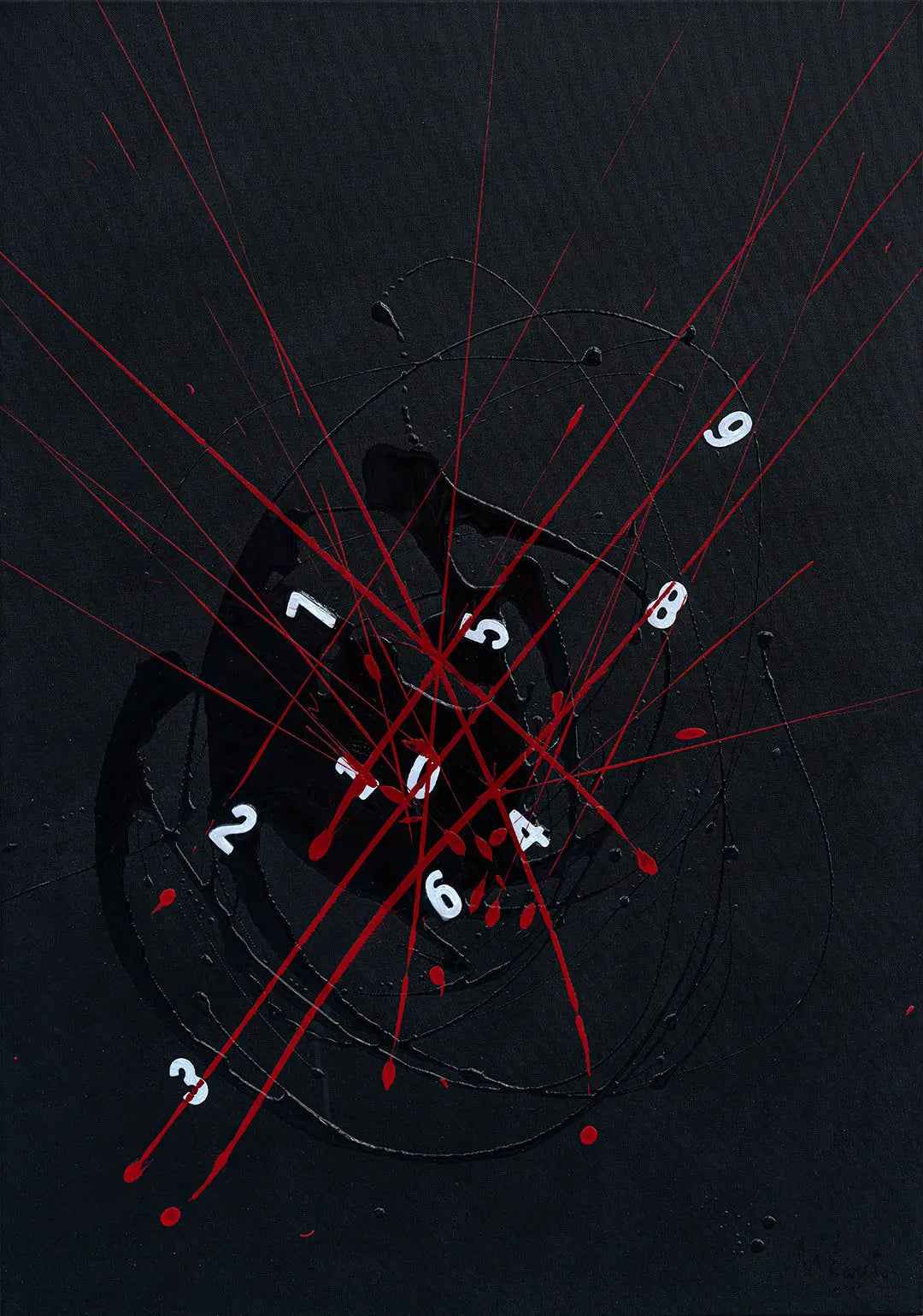 Felicità in cifre 08 - Stefano di Loreto - Galleria d'arte Il Babuino