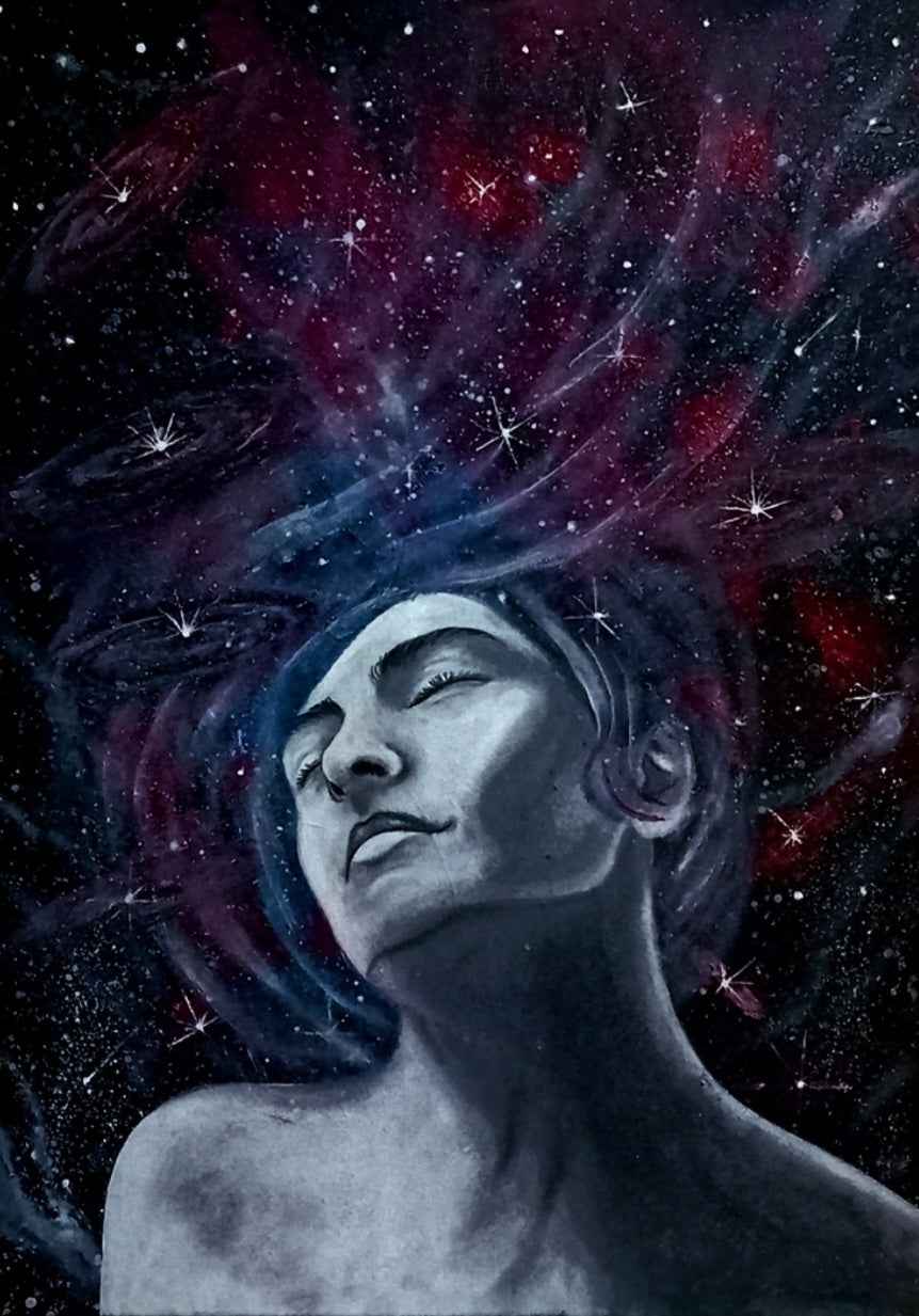 Francesco Graci - connessione astrale 2 - Galleria d'arte Il Babuino