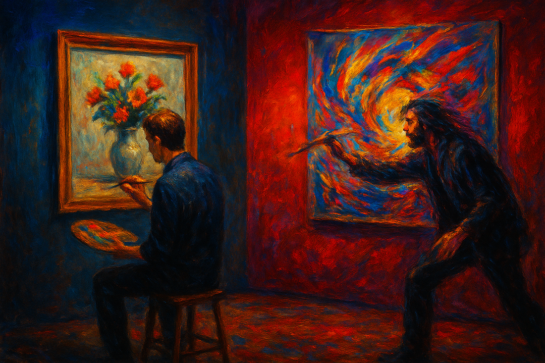 🎨 Artista o Pittore? Il confine sottile tra linguaggio e decorazione