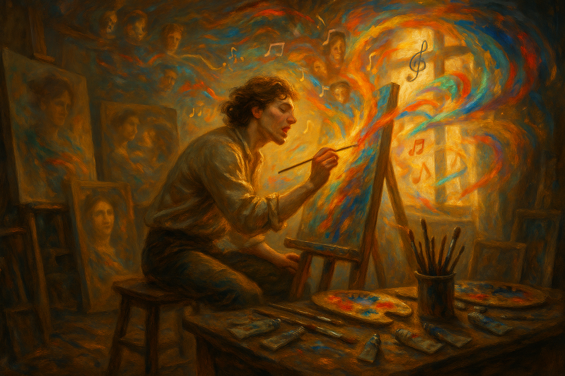 Cosa spinge un Artista a dipingere ? - Galleria d'arte Il Babuino