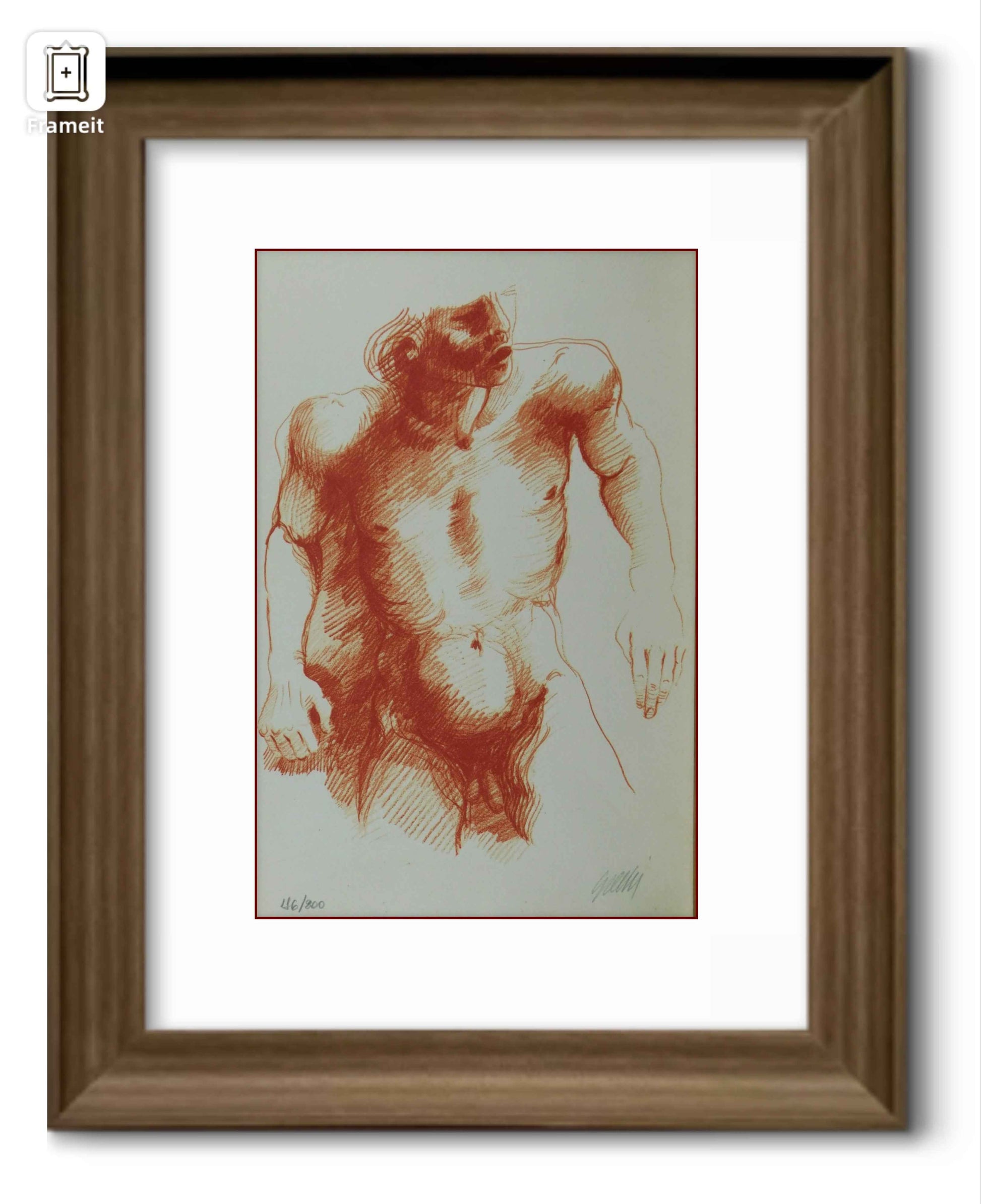 Autore Sconosciuto - Litografia 186/200