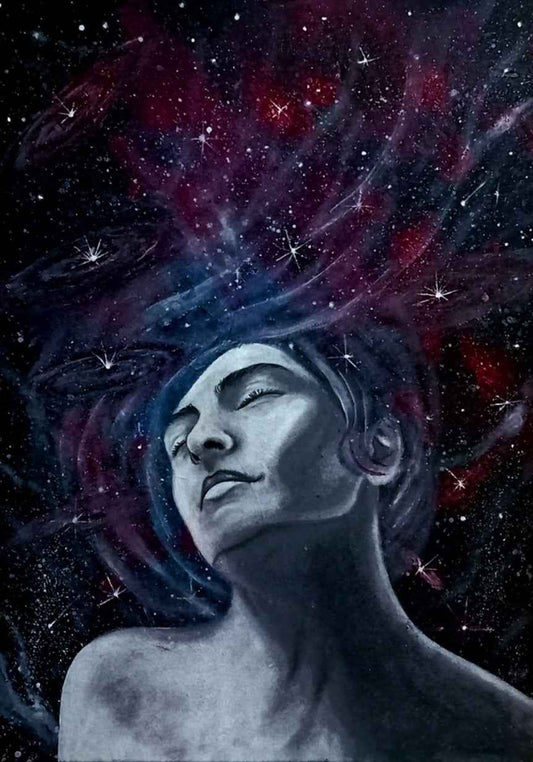 Francesco Graci - connessione astrale 2 - Galleria d'arte Il Babuino